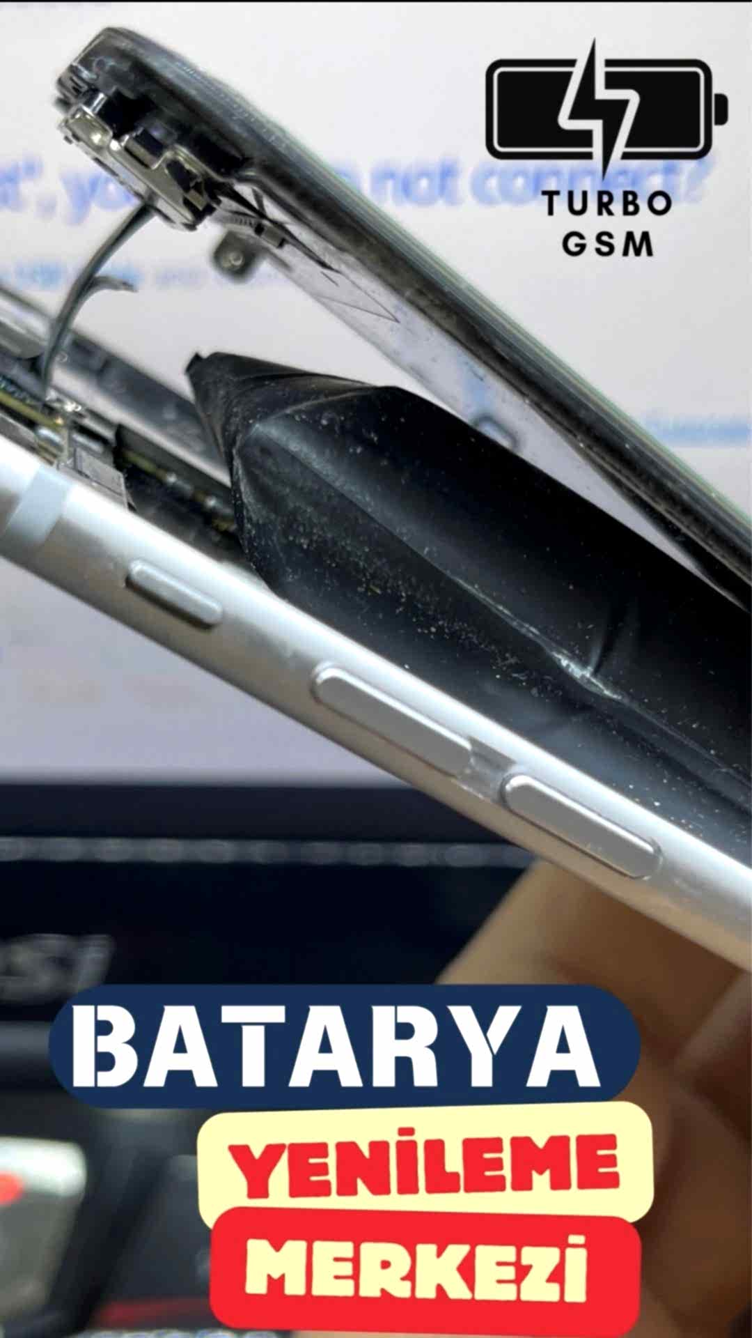 Antalya iPhone Samsung Xiaomi batarya değişimi ve şişmiş pil onarımı | TURBO GSM